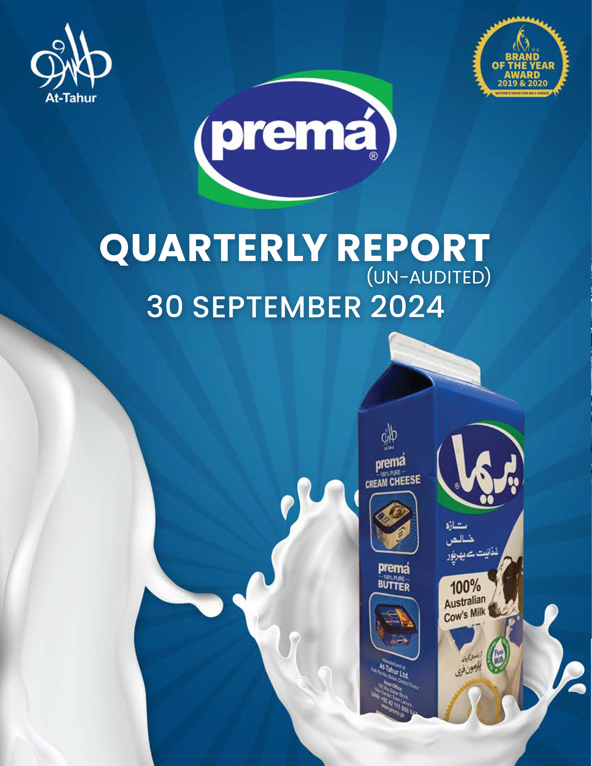 1st Quarter - September 30, 2024